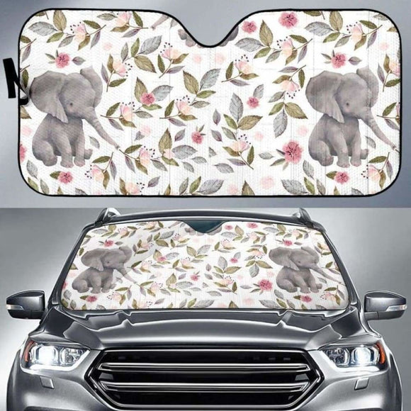 Baby Elephants Car Auto Sun Shades 104020 - YourCarButBetter