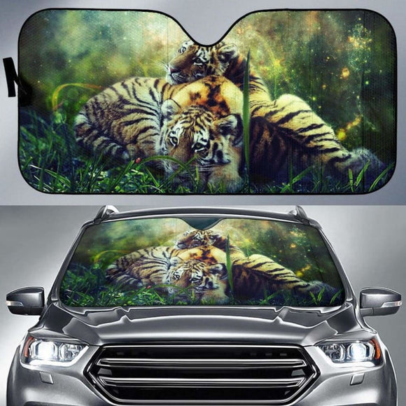 Baby Tigers Car Sun Shade 172609 - YourCarButBetter