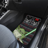 Baby Yoda Lightsaber Star Wars Car Floor Mats 094201 - YourCarButBetter