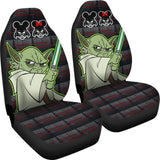 Baby Yoda Lightsaber Star Wars Car Seat Covers 094201 - YourCarButBetter