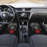 Badass Monkey Smoking Car Floor Mats 211804 - YourCarButBetter