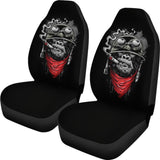 Badass Monkey Smoking Car Seat Covers 211801 - YourCarButBetter