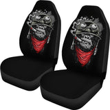 Badass Monkey Smoking Car Seat Covers 211804 - YourCarButBetter