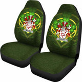 Bagley Or Begley Ireland Car Seat Cover Celtic Shamrock (Set Of Two) 154230 - YourCarButBetter