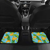 Banana Leaves Banana Design Pattern Front And Back Car Mats 174914 - YourCarButBetter