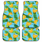 Banana Leaves Banana Design Pattern Front And Back Car Mats 174914 - YourCarButBetter