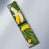 Banana Palm Leaves Pattern Car Auto Sun Shades 182102 - YourCarButBetter