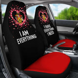 Barbados Car Seat Covers Couple Valentine Everthing I Need (Set Of Two) 221205 - YourCarButBetter