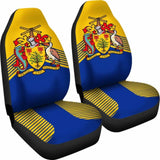 Barbados Coat Of Arms Car Seat Covers 2 221205 - YourCarButBetter