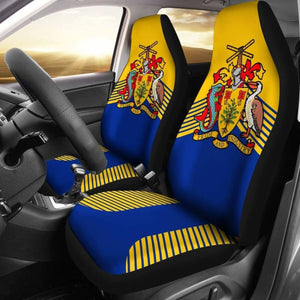 Barbados Coat Of Arms Car Seat Covers 2 221205 - YourCarButBetter