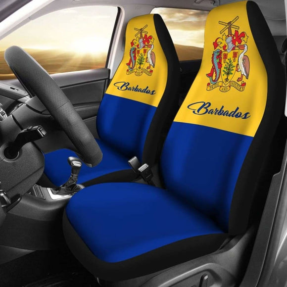 Barbados Coat Of Arms Car Seat Covers 5 221205 - YourCarButBetter