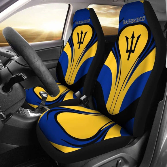 Barbados Flag Car Seat Covers Cannon Style 10 221205 - YourCarButBetter