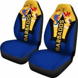 Barbados National Symbols Car Seat Covers 221205 - YourCarButBetter