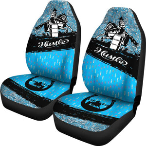 Barrel Racer Blue Horse Lover Car Seat Covers 184610 - YourCarButBetter