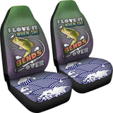 Bass Fishing Car Seat Covers I Love It When She Bends Over Car Decor 182417 - YourCarButBetter