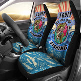 Bass Fishing Car Seat Covers I Quit My Job To Go Fishing 182417 - YourCarButBetter