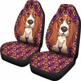 Basset Hound Car Seat Cover 7 200410 - YourCarButBetter
