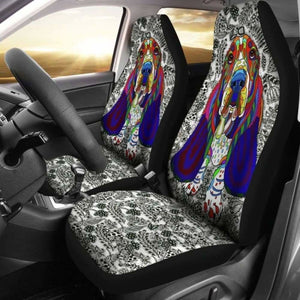 Basset Hound Car Seat Covers 17 200410 - YourCarButBetter