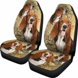 Basset Hound - Car Seat Covers 200410 - YourCarButBetter