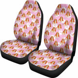 Basset Hound Car Seat Covers 200410 - YourCarButBetter