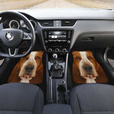 Basset Hound Dog Car Floor Mats Funny Dog Face 200410 - YourCarButBetter