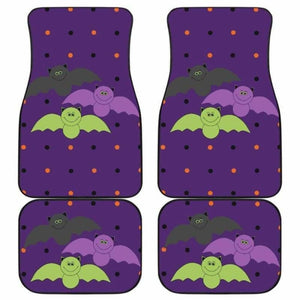 Bat Halloween Car Floor Mats 102802 - YourCarButBetter