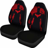 Batman Blood Dark Seat Covers Amazing Best Gift Ideas 2020 Amazing 101819 - YourCarButBetter