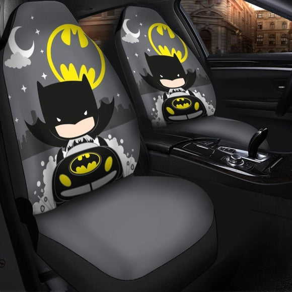 Batman Chibi Cute Car Seat Covers 101819 - YourCarButBetter