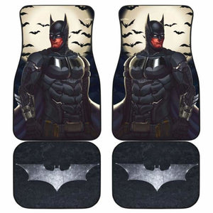 Batman Fighting Suit Car Floor Mats 101819 - YourCarButBetter