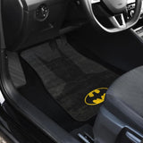Batman Logo Dc League In Black Theme Car Floor Mats 101819 - YourCarButBetter