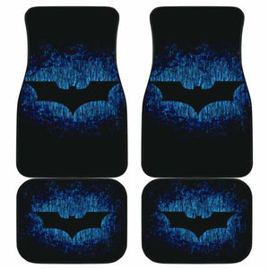 Batman Logo Sign Car Floor Mats 101819 - YourCarButBetter