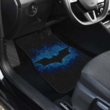 Batman Logo Sign Car Floor Mats 101819 - YourCarButBetter