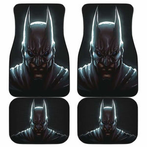 Batman Ugly Angry Face Car Floor Mats 101819 - YourCarButBetter