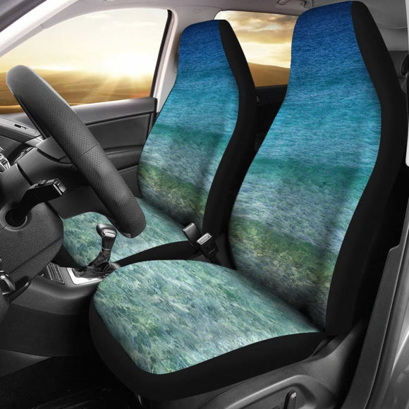 Beach Ocean Water Car Seat Covers 174510 - YourCarButBetter