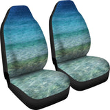 Beach Ocean Water Car Seat Covers 174510 - YourCarButBetter