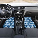 Beach Sea Shell Blue Print Universal Fit Car Floor Mats 212203 - YourCarButBetter