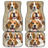 Beagle Car Floor Mats Funny For Beagle Dog Lover 221205 - YourCarButBetter