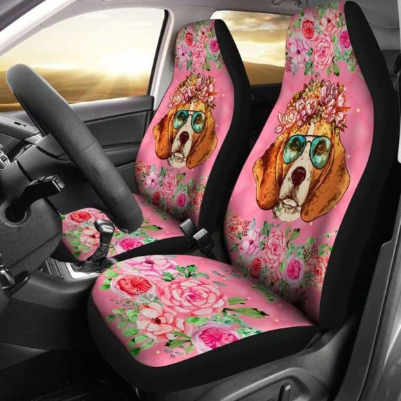 Beagle Car Seat Covers 01 221205 - YourCarButBetter