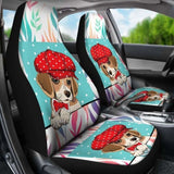 Beagle Car Seat Covers 05 221205 - YourCarButBetter