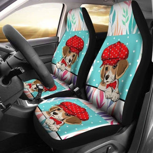 Beagle Car Seat Covers 05 221205 - YourCarButBetter