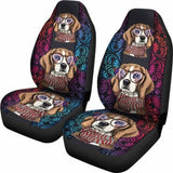 Beagle Car Seat Covers 06 221205 - YourCarButBetter