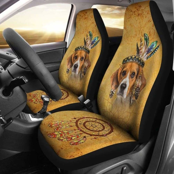 Beagle - Car Seat Covers 221205 - YourCarButBetter