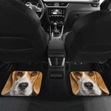 Beagle Dog Car Floor Mats Beagle Face 221205 - YourCarButBetter