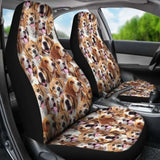 Beagle Full Face Car Seat Covers 221205 - YourCarButBetter