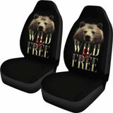 Bear Wild and Free Car Seat Covers 153908 - YourCarButBetter