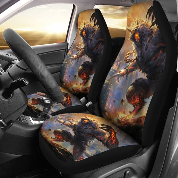 Beast Werewolf Monster Car Seat Covers 212109 - YourCarButBetter