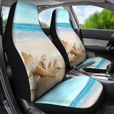 Beautiful Beach Car Seat Covers With Sea Shell 211305 - YourCarButBetter