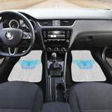 Beautiful Butterfly Blue Custom Car Floor Mats 212203 - YourCarButBetter