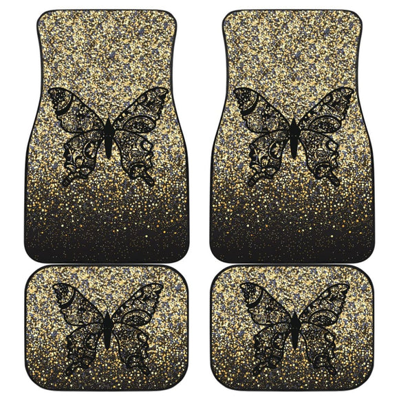 Beautiful Butterfly Print Art Design Car Floor Mats 212203 - YourCarButBetter