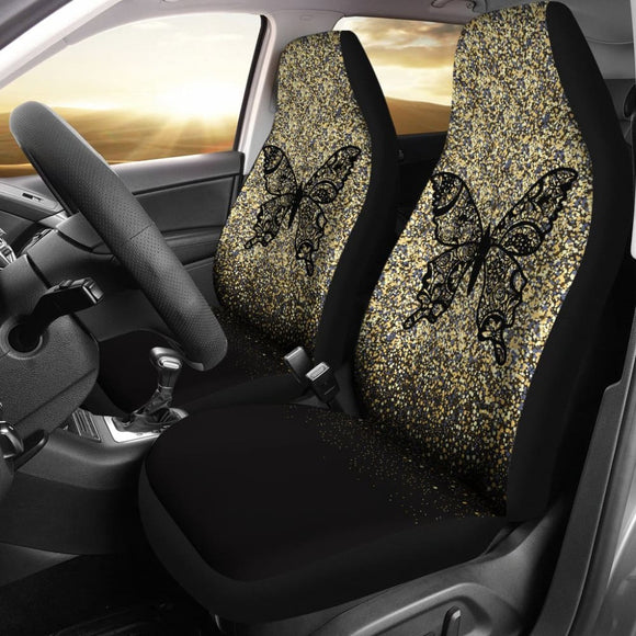 Beautiful Butterfly Print Art Design Car Seat Covers 212203 - YourCarButBetter